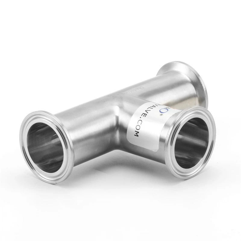 3A Stainless Steel Sanitary Clamp Tee