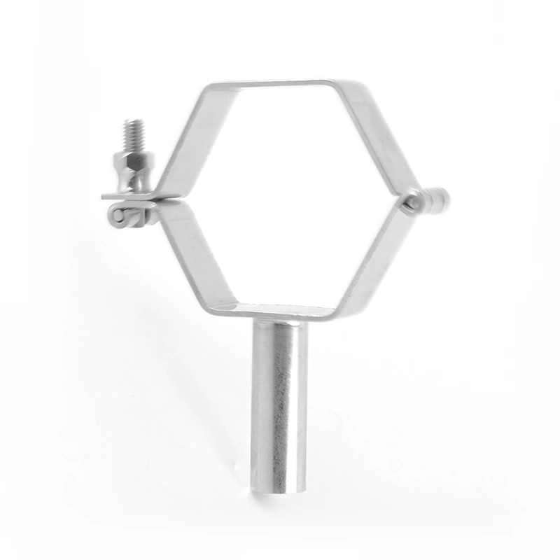 Sanitary Stainless Steel Hexagon Pipe Holder