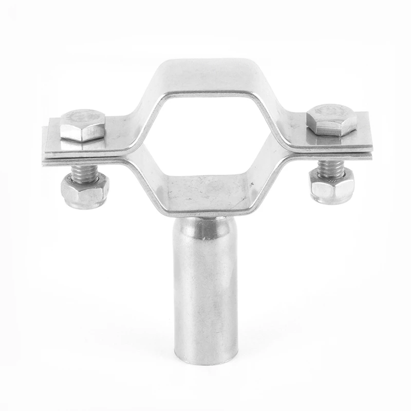 Sanitary Stainless Steel Hexagon Weld Pipe Holder With Handle