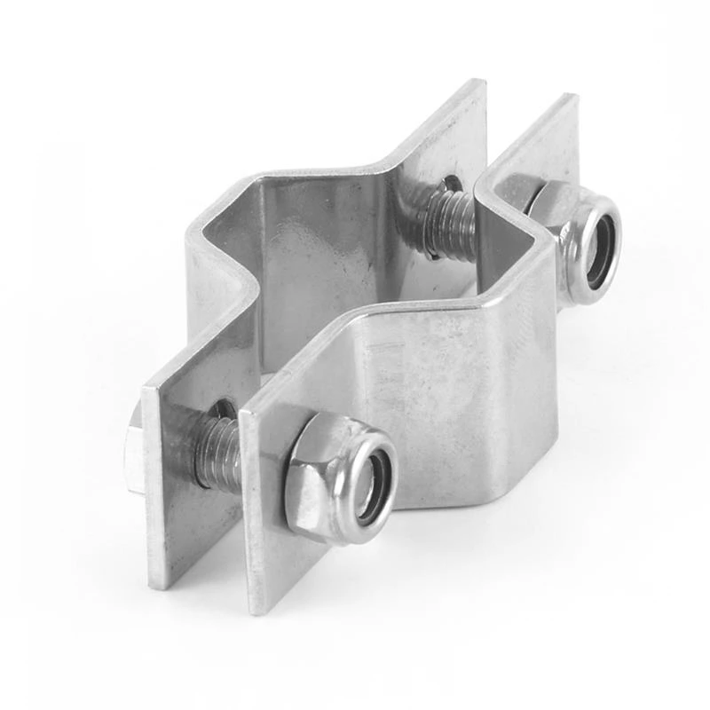 Stainless Steel 304 316L Sanitary Hexagon Pipe Holder Without Base