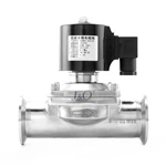 Sanitary Stainless Steel Clamped Diaphragm Solenoid Valve