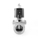 Sanitary Stainless Steel Normally Open Clamped Diaphragm Solenoid Valve