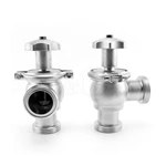 Sanitary Stainless Steel Manual L Type Thread Shut Off Valve