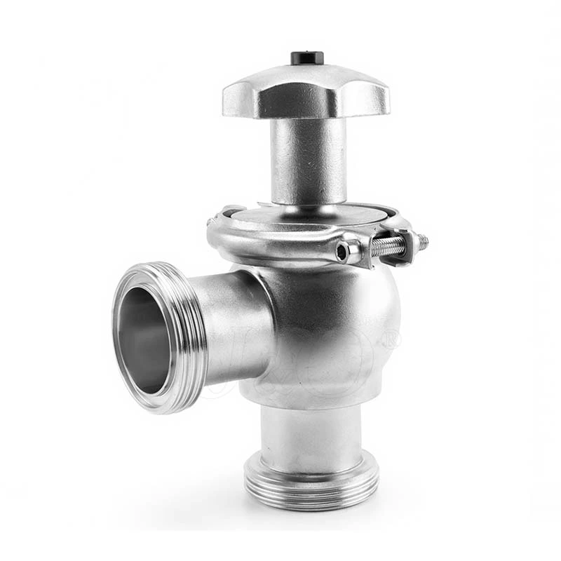 Sanitary Stainless Steel Manual L Type Thread Shut Off Valve