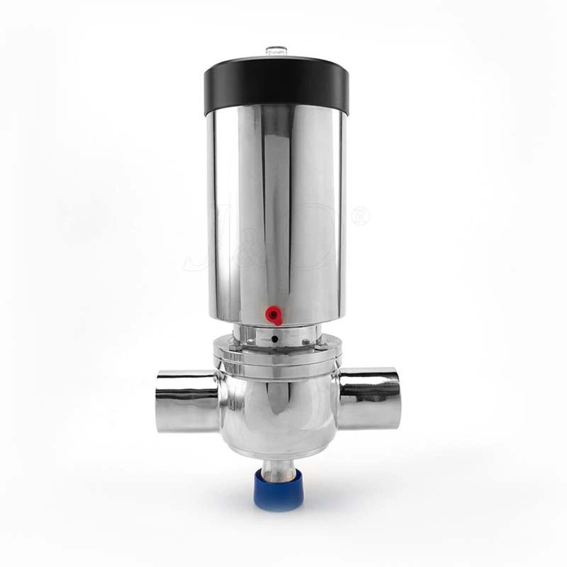 Pneumatic Stainless Steel Steam Sterilization Aseptic Shut Off Valve