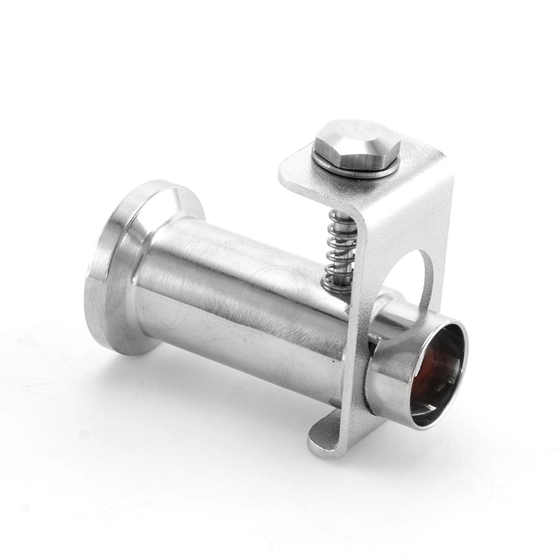 Sanitary Stainless Steel Sampling Valve W type Clamped Adapter