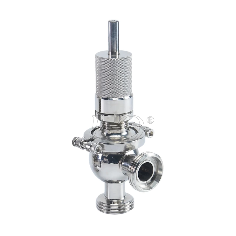 Sanitary Stainless Steel Thread Relief Safety Valve