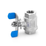 Data Center Cooling Water Free Leak Stainless Steel 2PC Ball Valve