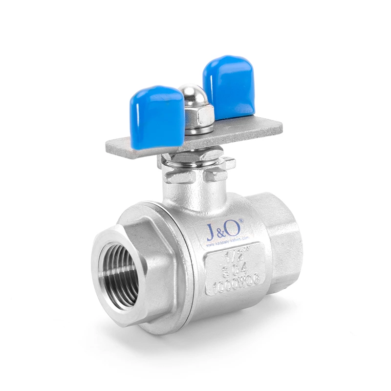 Data Center Cooling Water Free Leak Stainless Steel 2PC Ball Valve