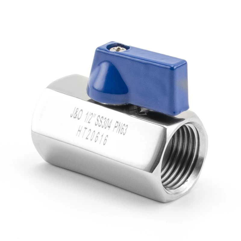 Data Center Water Cooling NPT BSPT Mini Ball Valve