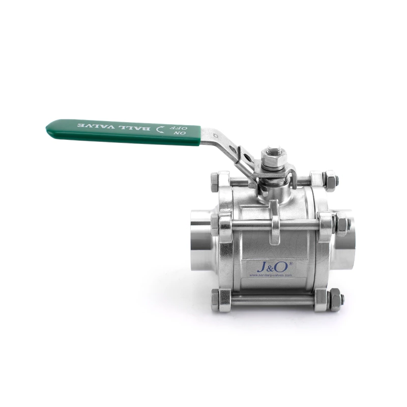 Energy Storage Water Data Cooling Stainless Steel Butt Weld Ball Valve