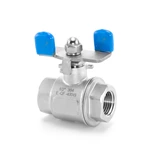 Data Center Cooling Water Free Leak Stainless Steel 2PC Ball Valve