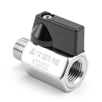 Data Center Cooling Water Leak Free Male Female Mini Ball Valve