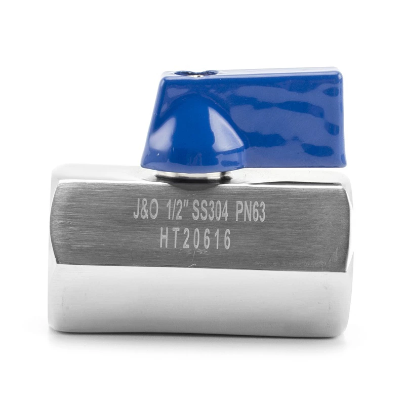 Data Center Water Cooling NPT BSPT Mini Ball Valve