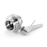Data Center Chiller Cooling Water One Piece Leak Free Butterfly Valve