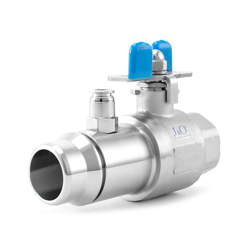 Liquid Cooling Water Energy Storage Leak Free Drain Valve with Air Nozzle