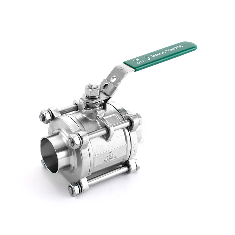 Energy Storage Water Data Cooling Stainless Steel Butt Weld Ball Valve