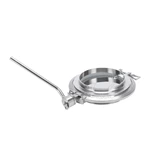 Sanitary Stainless Steel Manual Welding Quick Release Powder Butterfly Valve