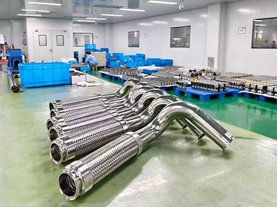 Water Cooling Stainless Steel Tri clamp Braided Flexible Hose
