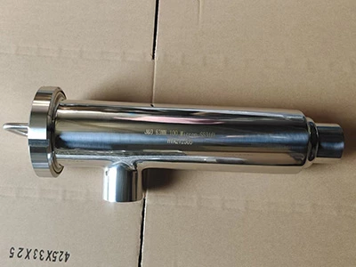 Liquid Cooling Stainless Steel Butt Weld Angle Type Filter Strainer