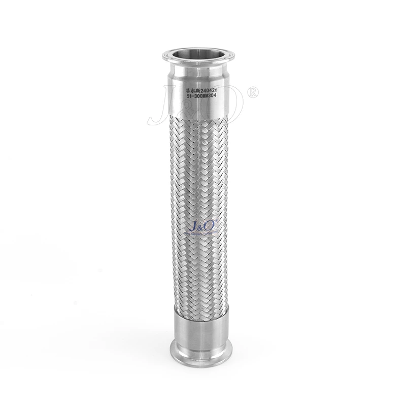 Water Cooling Stainless Steel Tri clamp Braided Flexible Hose