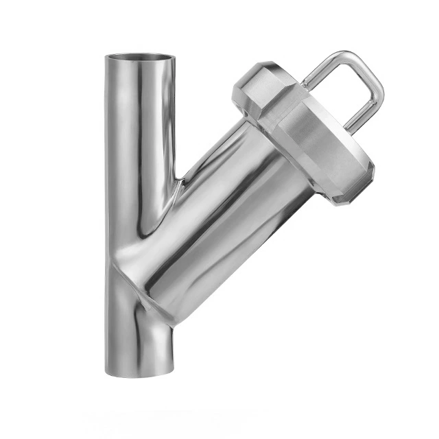 Water Cooling Data Center Stainless Steel Welded Y Type Weld Strainer