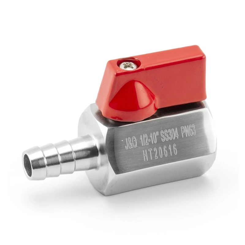 Liquid Cooling Water Hose Adapter Mini Ball Valve