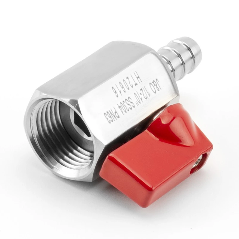 Liquid Cooling Water Hose Adapter Mini Ball Valve