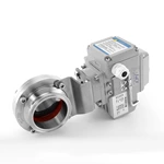 Sanitary Stainless Steel Electric Clamp Butterfly Valve
