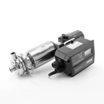 Sanitary Pneumatic Flow Regulating Valve With IP6000 Positioner