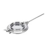 Sanitary Stainless Steel Manual Welding Quick Release Powder Butterfly Valve