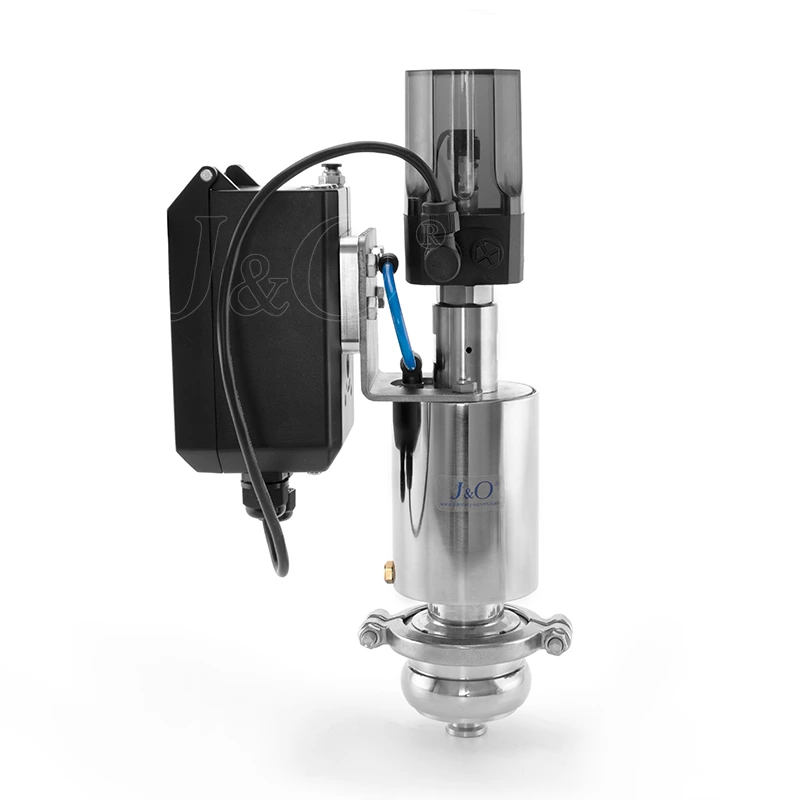 Sanitary Pneumatic Flow Regulating Valve With IP6000 Positioner