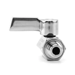Water Cooling Stainless Steel Data Center Leak Free SS Handle Mini Ball Valve