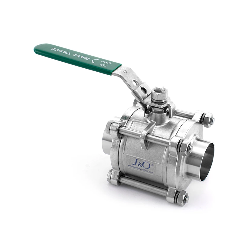 Energy Storage Water Data Cooling Stainless Steel Butt Weld Ball Valve