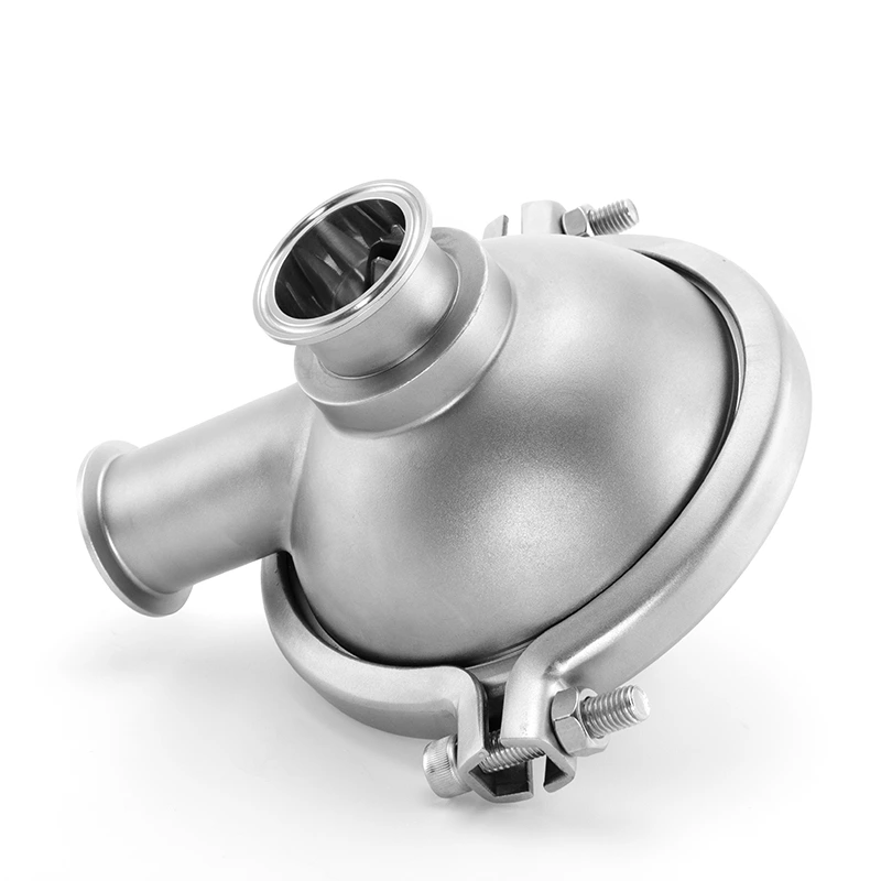 Hygienic Stainless Steel Clamped Constant Pressure Adjust Valve