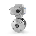 Electric Sanitary Flanged Butterfly Valve