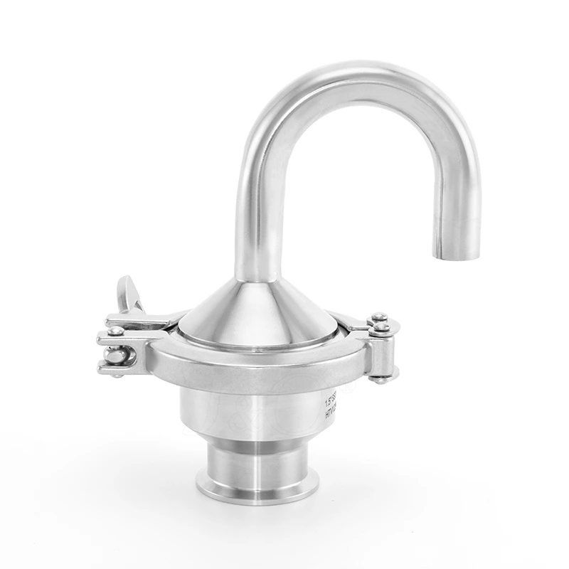 Customize Sanitary Float Type Clamped Exhaust Safety Valve