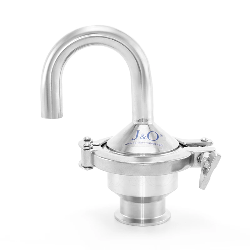 Customize Sanitary Float Type Clamped Exhaust Safety Valve