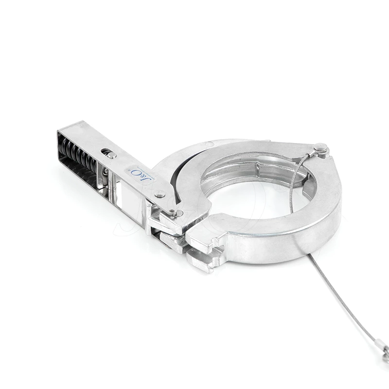 Aluminium KF Vacuum Quick Toggle Clamp Lanyard with Spring Loaded