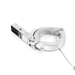 Aluminium KF Vacuum Quick Toggle Clamp Lanyard with Spring Loaded