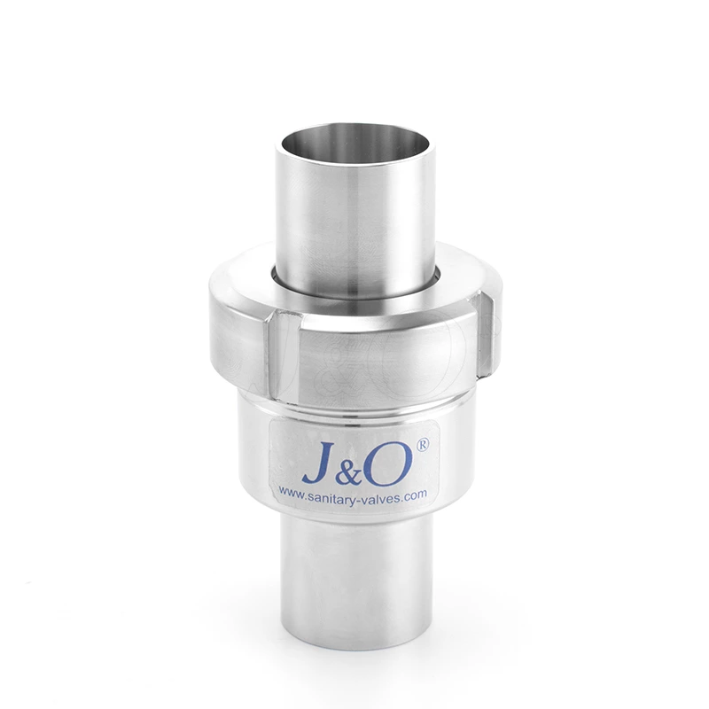 Sanitary Stainless Steel Union Type Check Valve