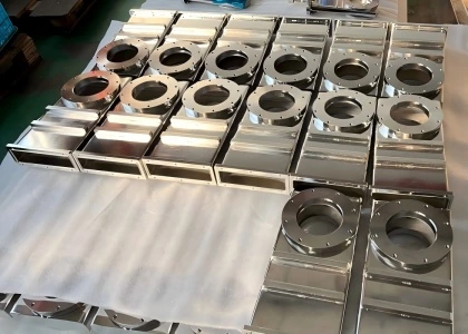 Stainless Steel UHV Ball groove mechanism ISO Flange Manual High Vacuum Gate Valve