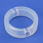 White Silicone Seal For Sanitary Stainless Steel Butterfly Valve