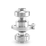 Sanitary Stainless Steel Check Valve With Union Ends