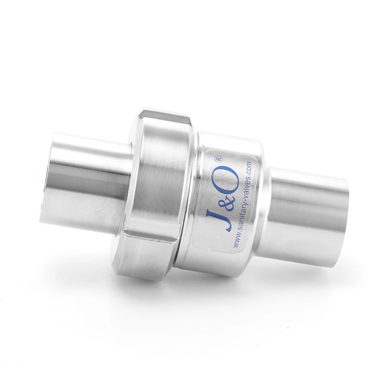 Sanitary Stainless Steel Union Type Check Valve