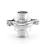 Sanitary Stainless Steel Tri Clamped Check Valve With Light Clamp