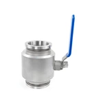 Stainless Steel ONE-PIECE 1PC Vacuum ISO Ball Valve