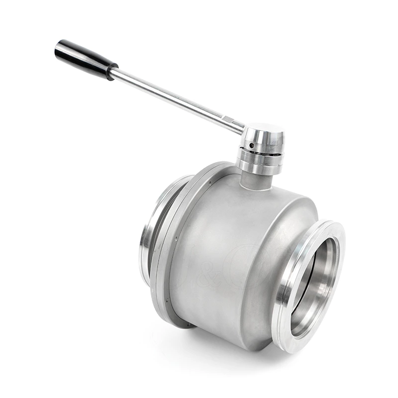 Stainless Steel TWO-PIECE 2PC ISO Vaccum Ball Valve