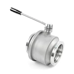 Stainless Steel TWO-PIECE 2PC ISO Vaccum Ball Valve