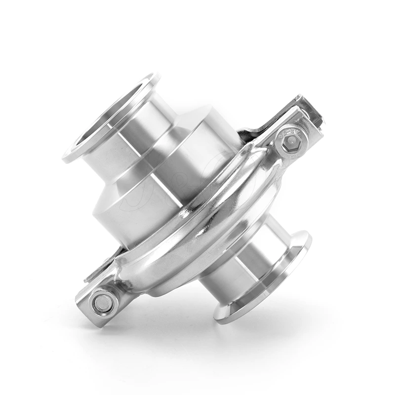 Sanitary Stainless Steel Tri Clamped Check Valve With Light Clamp